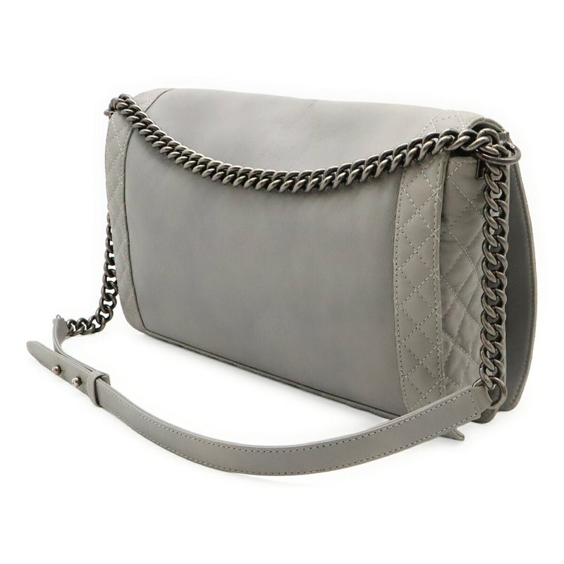 Reverso Boy Flap Bag Calfskin Large