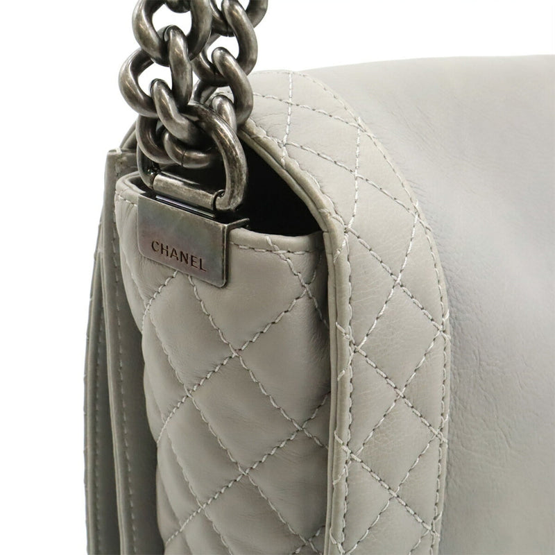 Reverso Boy Flap Bag Calfskin Large