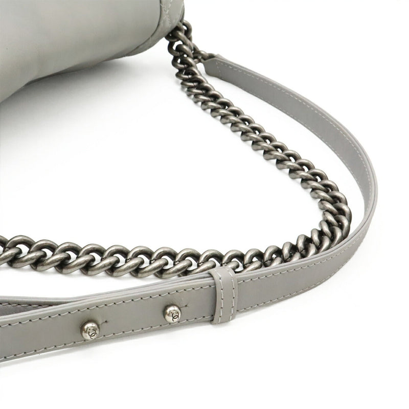 Reverso Boy Flap Bag Calfskin Large