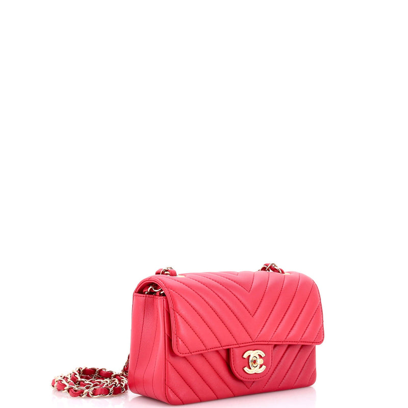 Classic Single Flap Bag Chevron Lambskin