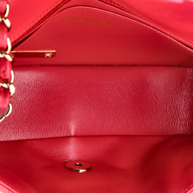 Classic Single Flap Bag Chevron Lambskin