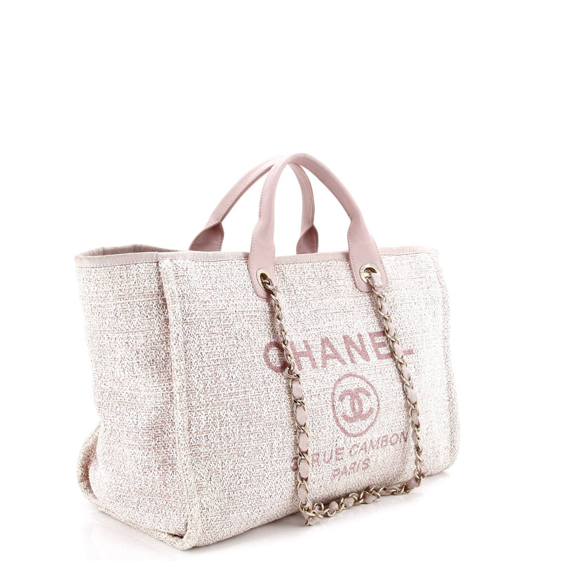 Deauville Tote Raffia With Glitter