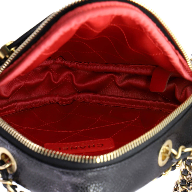 Diamond Chain Crossbody Bag Quilted