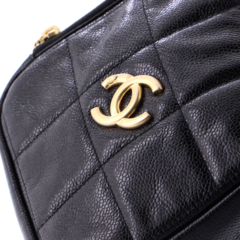 Diamond Chain Crossbody Bag Quilted