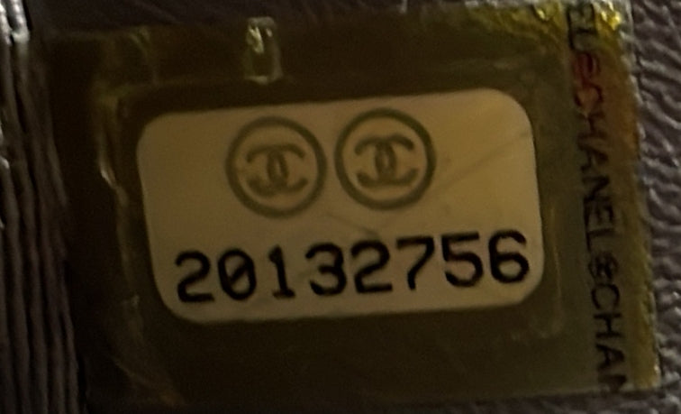 Boy Flap Bag Quilted Metallic Calfskin