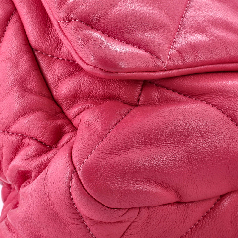 19 Flap Bag Quilted Leather Large