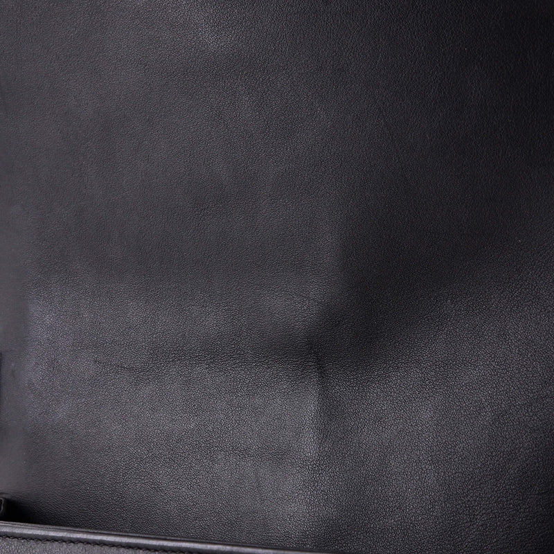 So Black Boy Flap Bag Quilted Calfskin