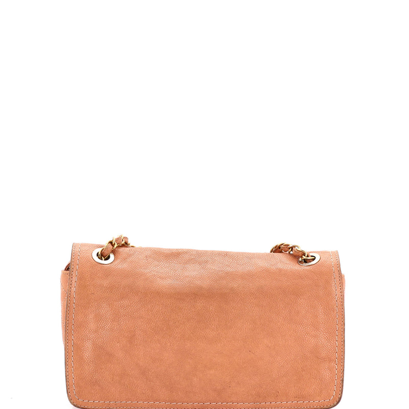 Mademoiselle Lock Flap Bag Quilted