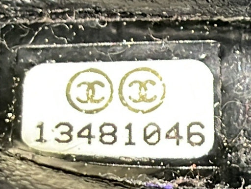 Classic Single Flap Bag Chevron Patent