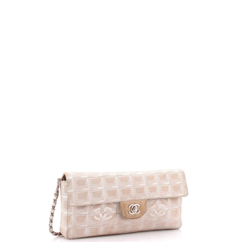 Travel Line Flap Bag Quilted Nylon East