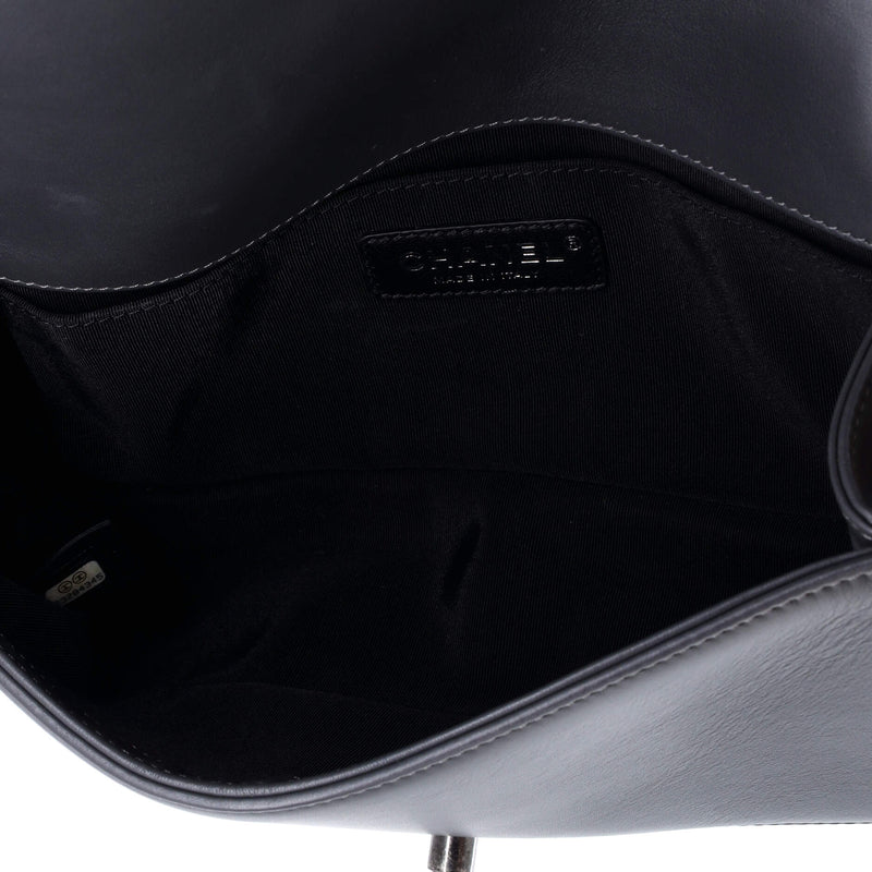 Boy Flap Bag Braided Tweed Old Medium