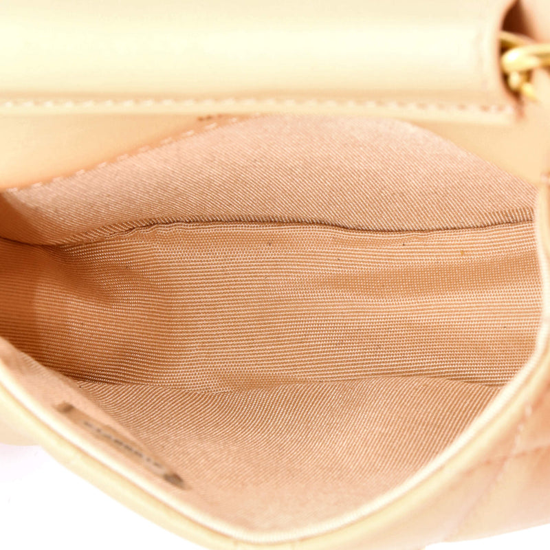 Coco Mail Clutch With Chain Quilted