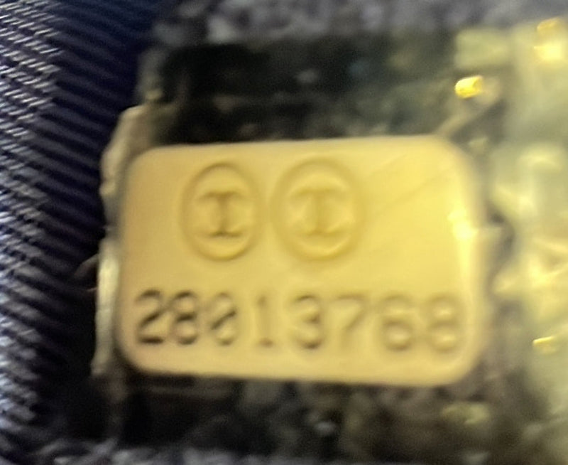 Boy Flap Bag Pleated Fringe Denim Old