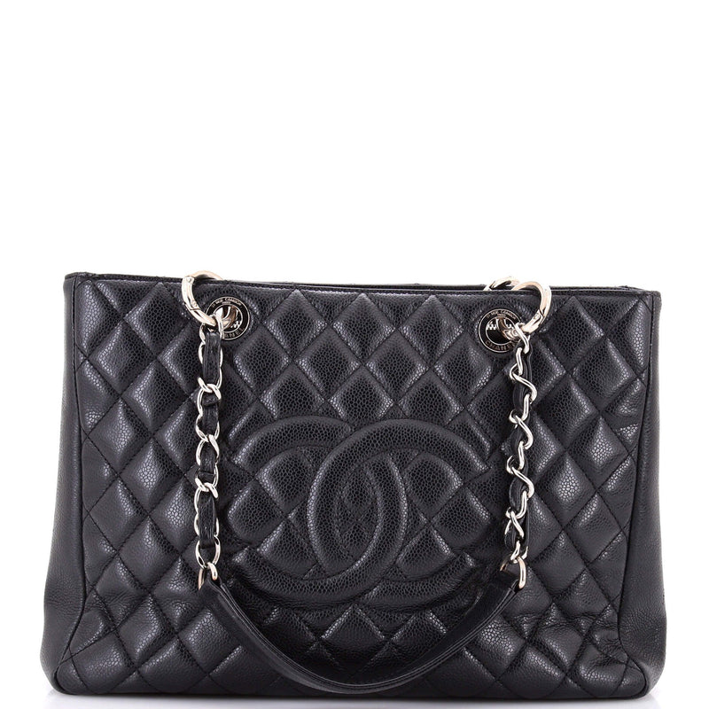 Grand Shopping Tote Quilted Calfskin