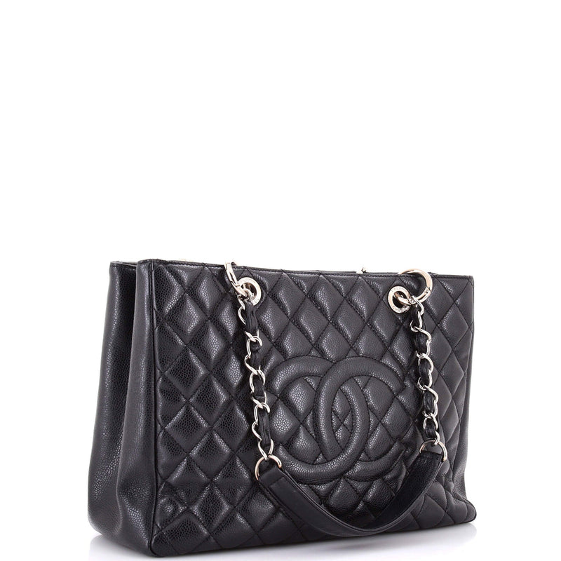 Grand Shopping Tote Quilted Calfskin