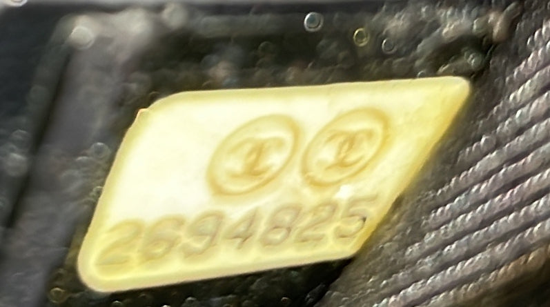 Cc Side Chain Full Flap Bag Quilted