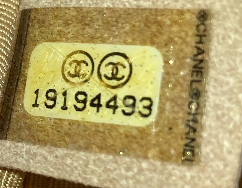 Reverso Boy Flap Bag Woven Calfskin Old