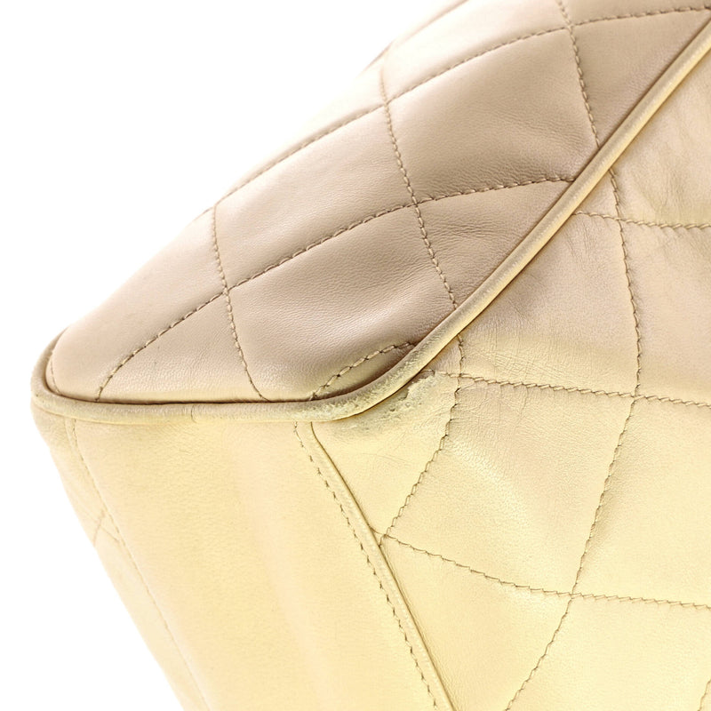 Vintage Diamond Cc Camera Bag Quilted