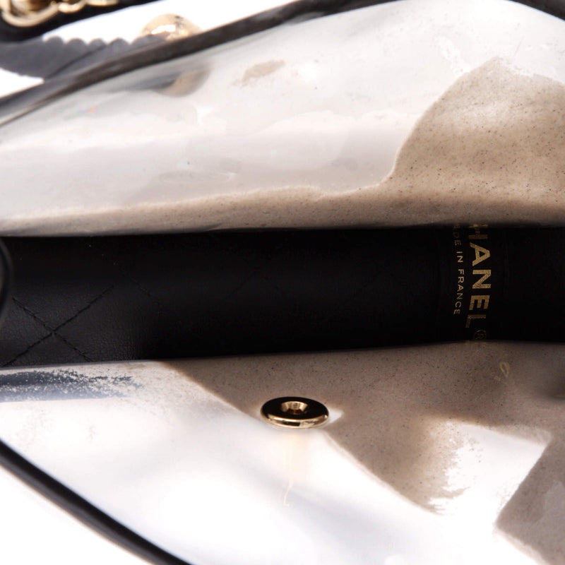 Sand By The Sea Pearl Flap Bag Pvc With