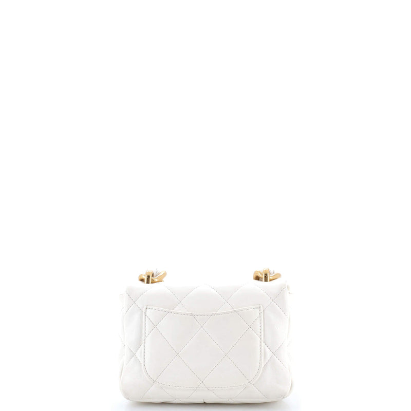 Funky Town Flap Bag Quilted Lambskin