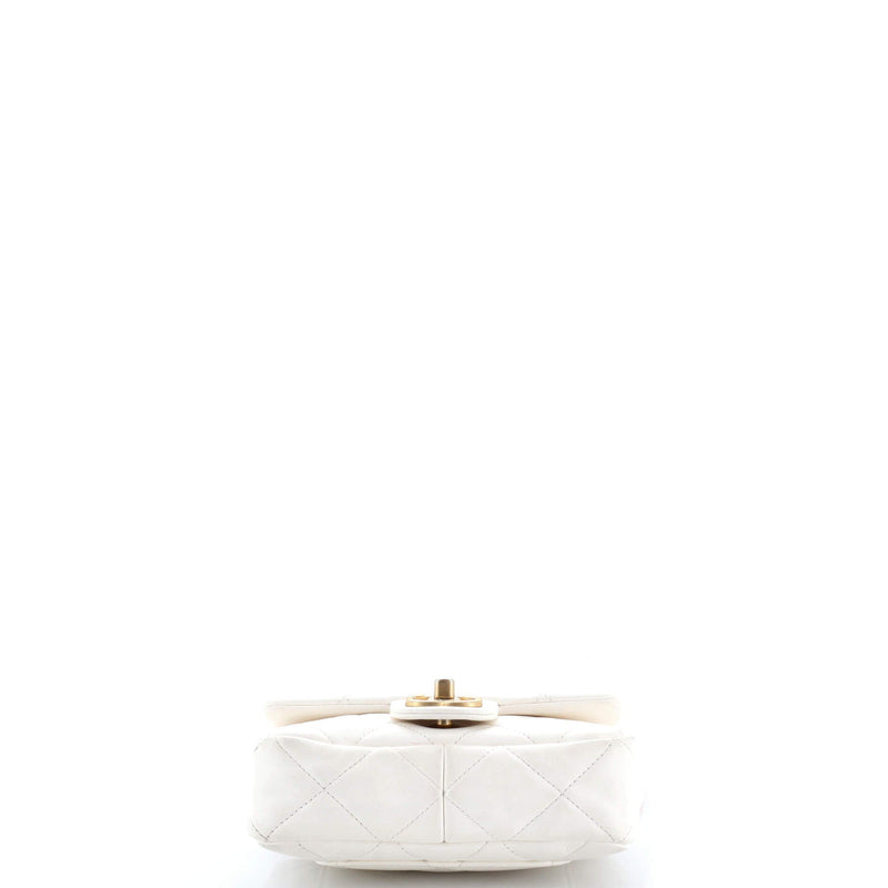 Funky Town Flap Bag Quilted Lambskin