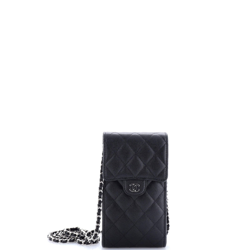 Cc Flap Phone Holder Crossbody Bag