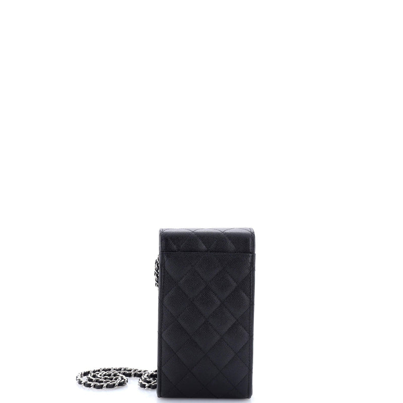 Cc Flap Phone Holder Crossbody Bag