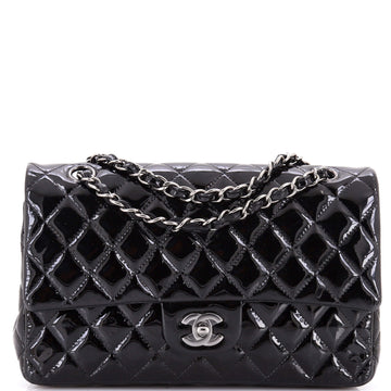 Classic Double Flap Bag Quilted Patent