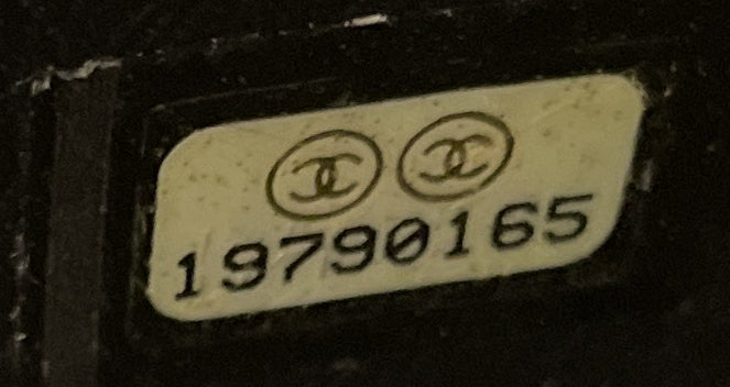 Cc Chain Full Flap Bag Quilted Suede