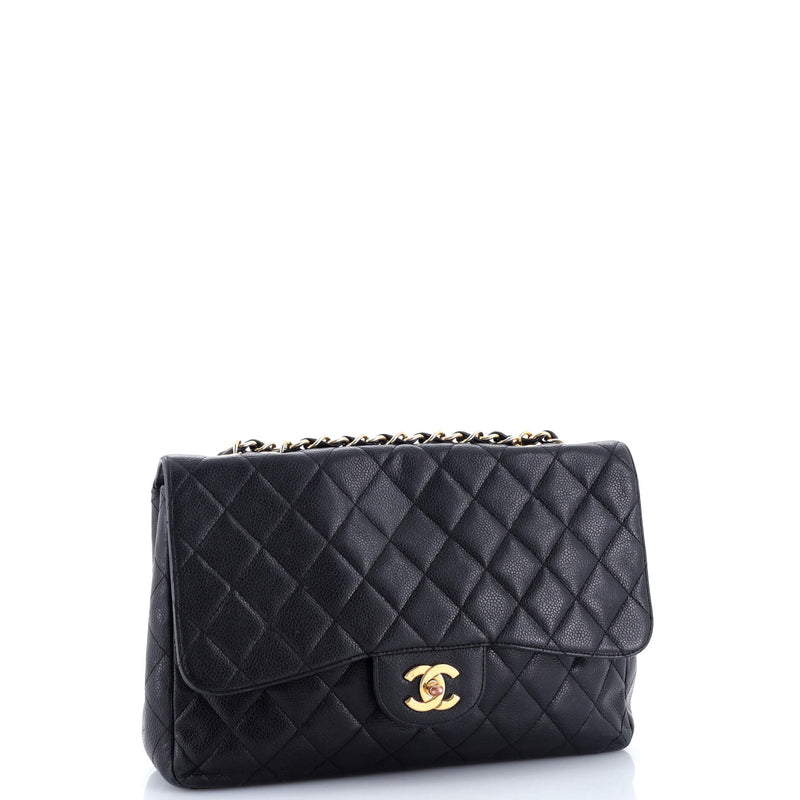 Vintage Classic Single Flap Bag Quilted