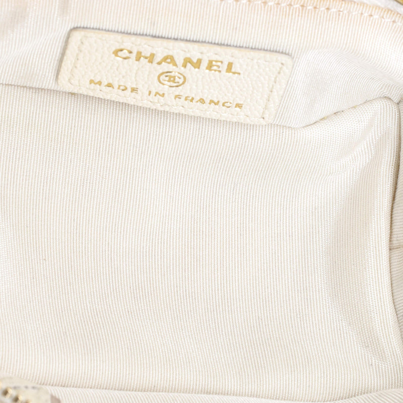 Top Handle Zip Around Vanity Case With