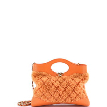 31 Shopping Bag Quilted Shearling And