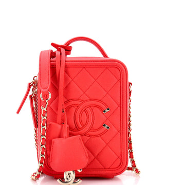 Filigree Vertical Vanity Case Quilted