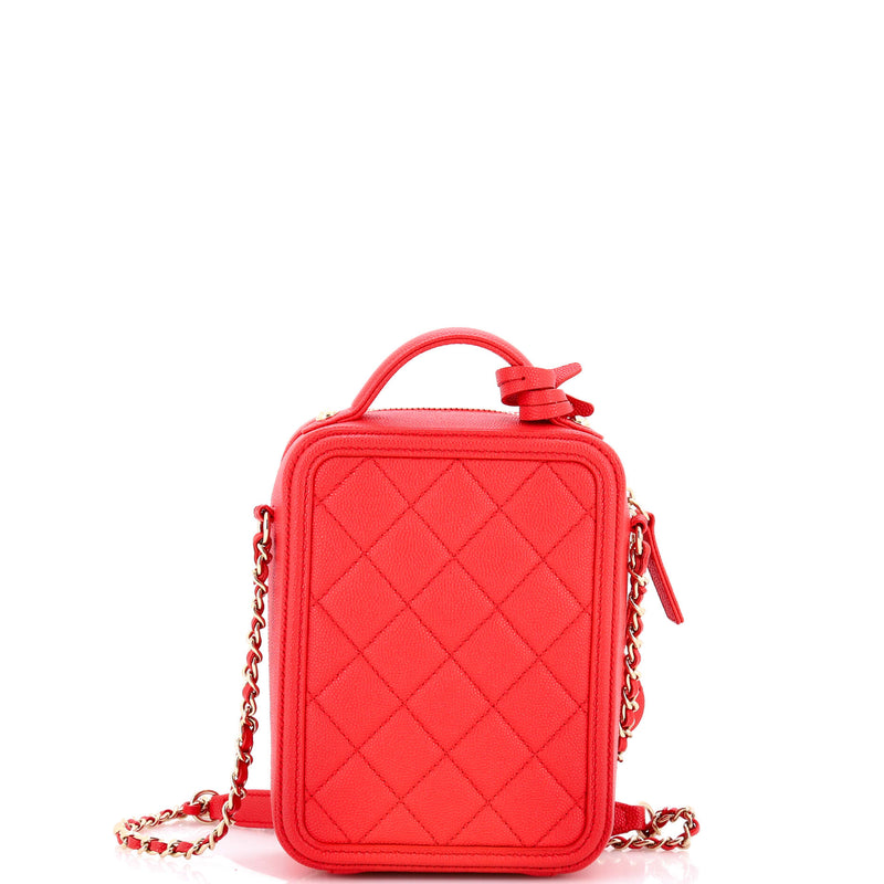 Filigree Vertical Vanity Case Quilted