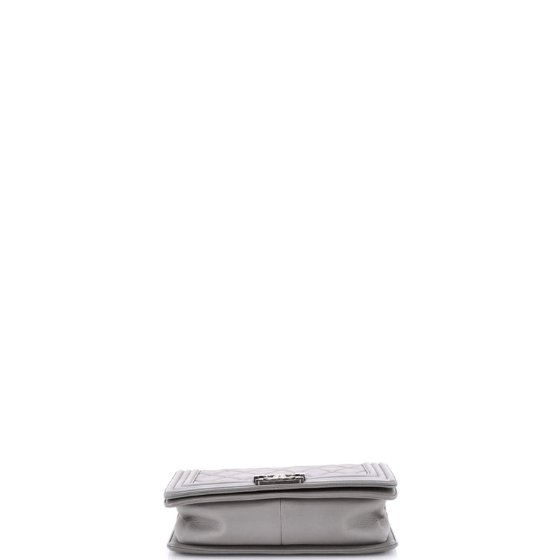 Boy Flap Bag Quilted Lambskin Old Medium