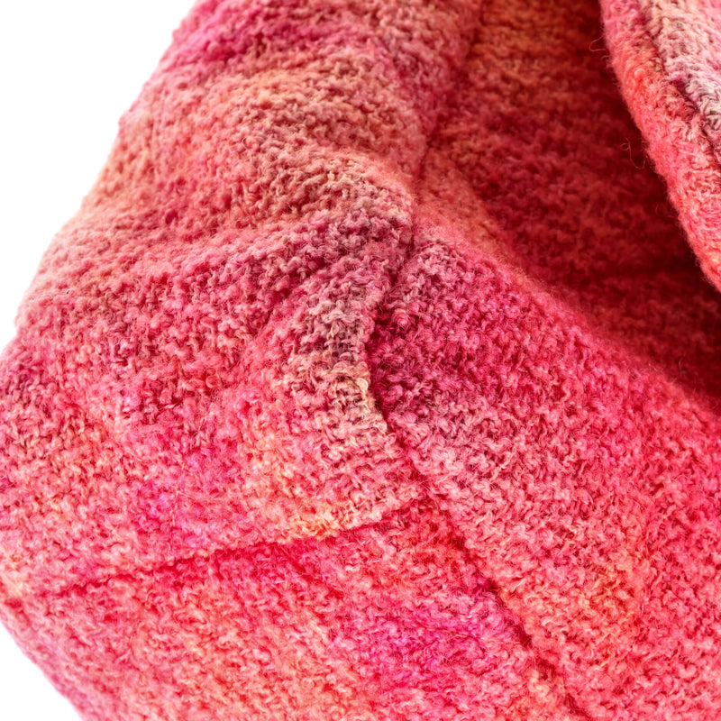 19 Flap Bag Quilted Tweed Medium