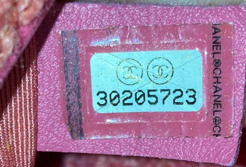 19 Flap Bag Quilted Tweed Medium