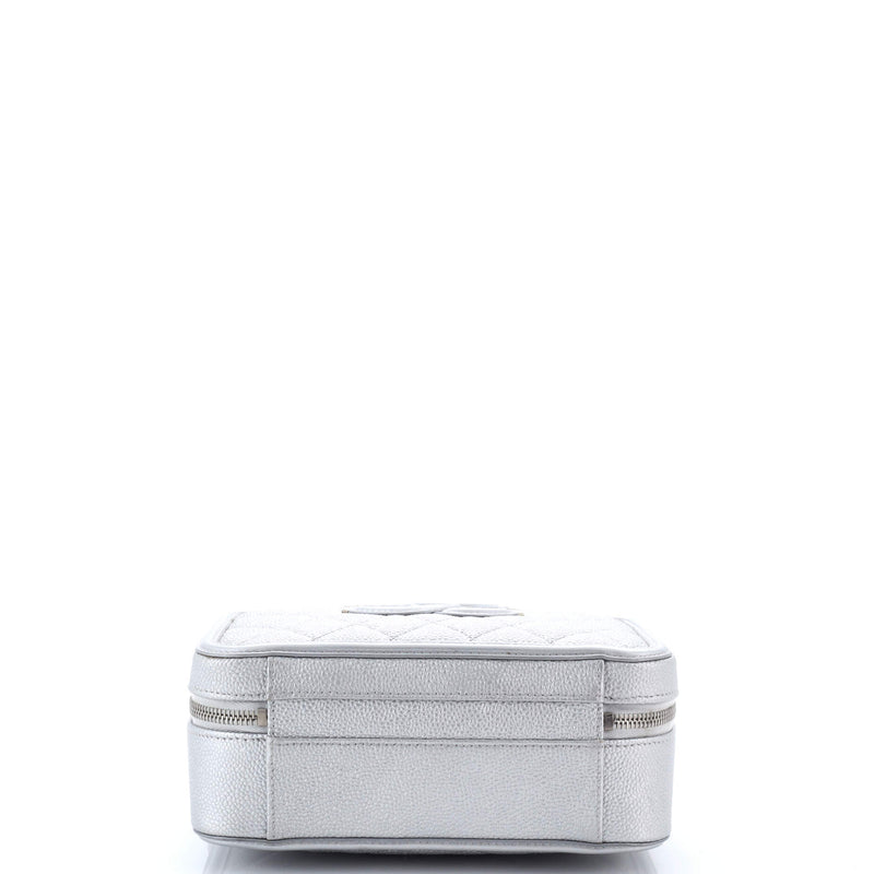 Filigree Vanity Case Quilted Metallic