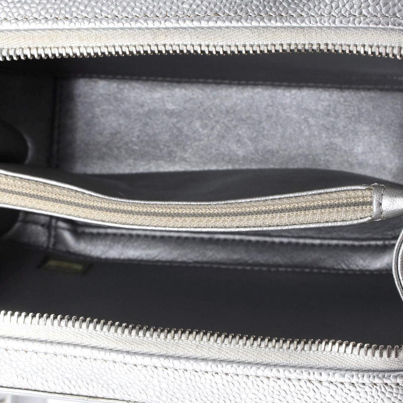 Filigree Vanity Case Quilted Metallic