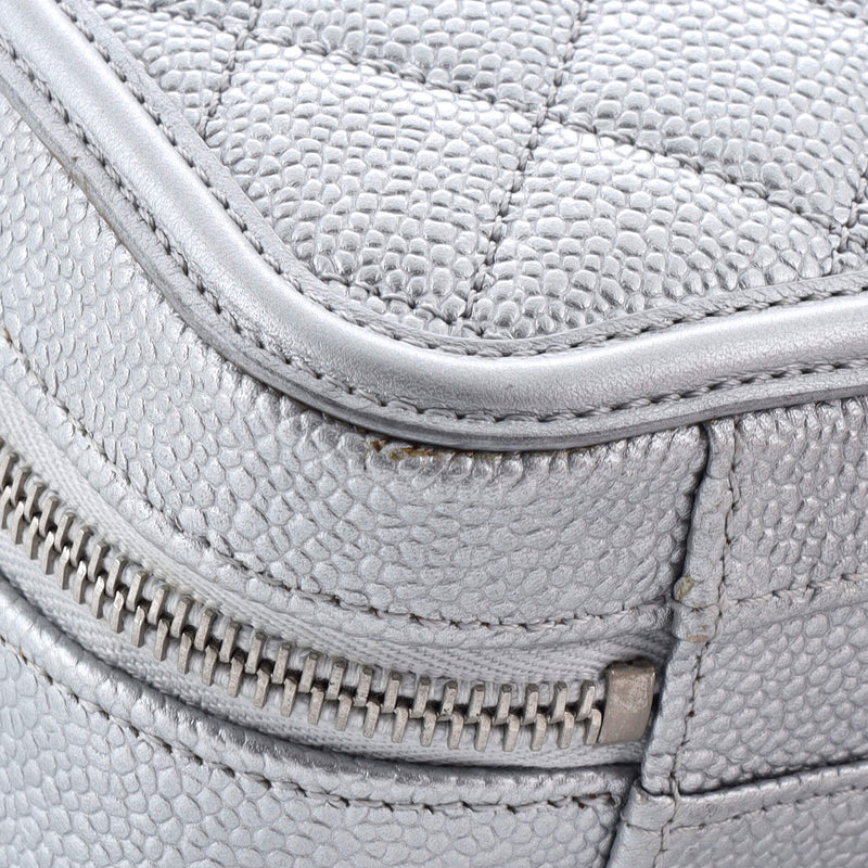 Filigree Vanity Case Quilted Metallic