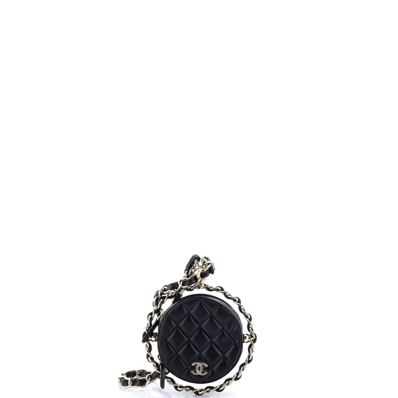 Frame Chain Around Round Clutch With