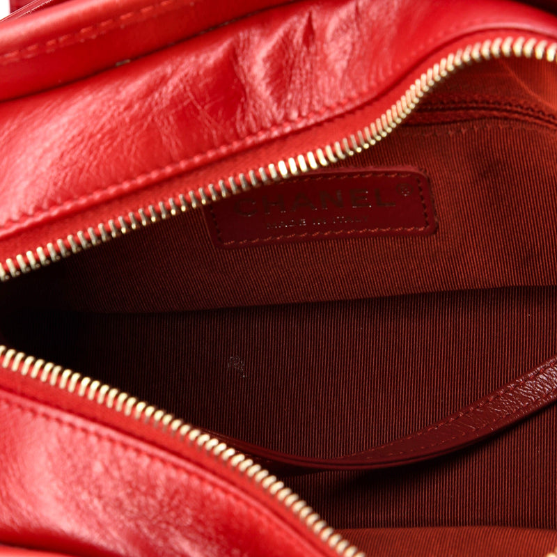 Gabrielle Hobo With Logo Handle Quilted