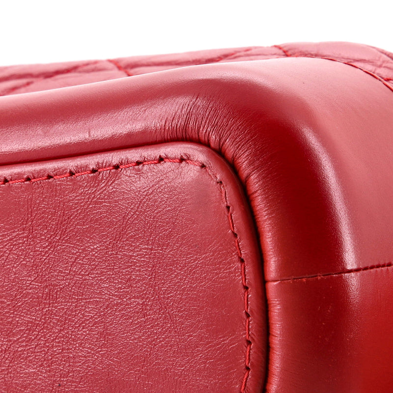 Gabrielle Hobo With Logo Handle Quilted