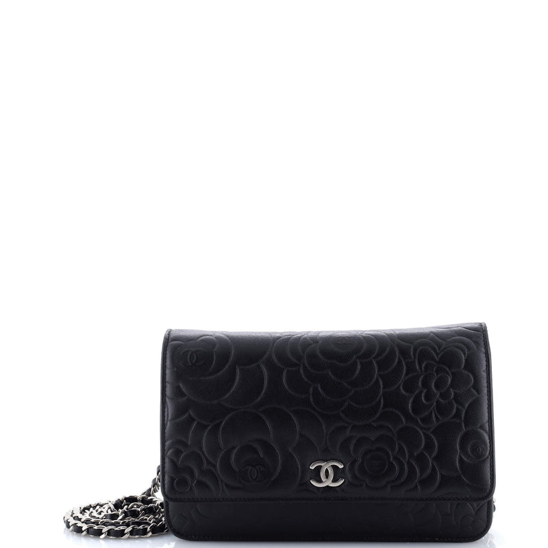 Wallet On Chain Camellia Lambskin