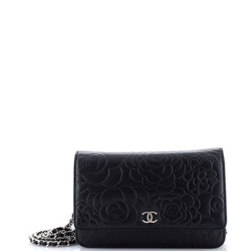 Wallet On Chain Camellia Lambskin