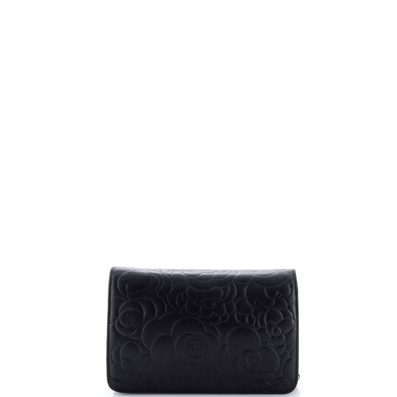 Wallet On Chain Camellia Lambskin