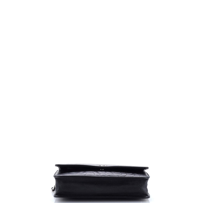 Wallet On Chain Camellia Lambskin