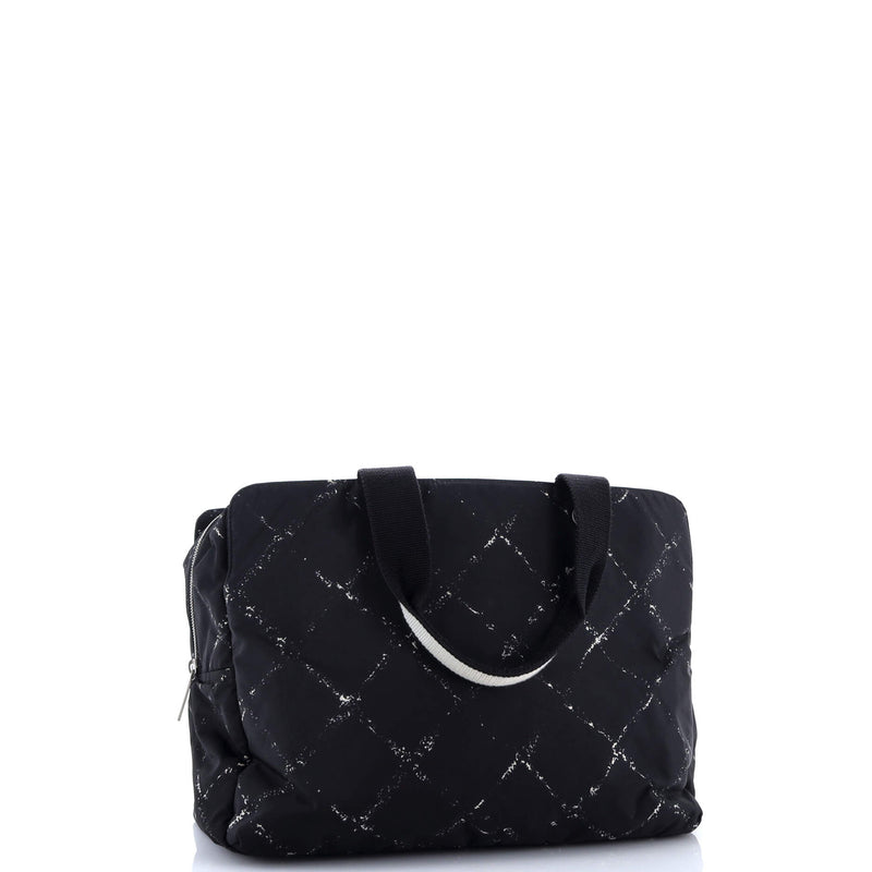 Travel Line Boston Bag Printed Nylon