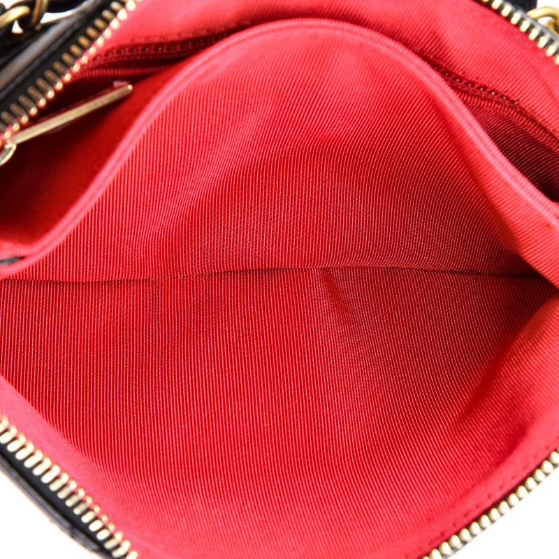 Logo Chain Strap Waist Bag Quilted