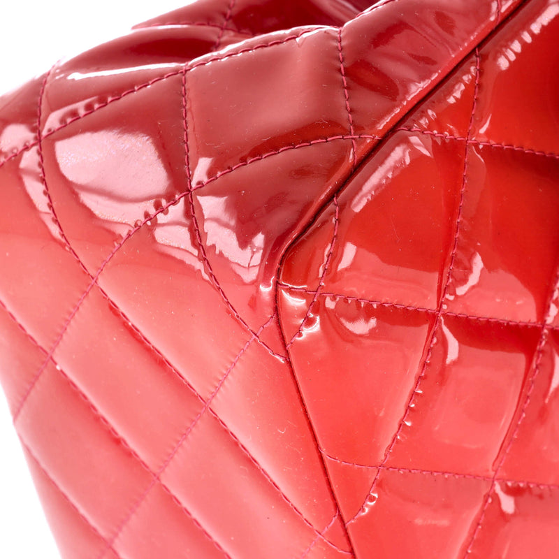 Classic Double Flap Bag Quilted Patent